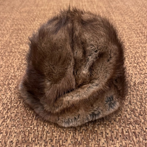 Vintage Rabbit Fur Hat - Picture 3 of 6